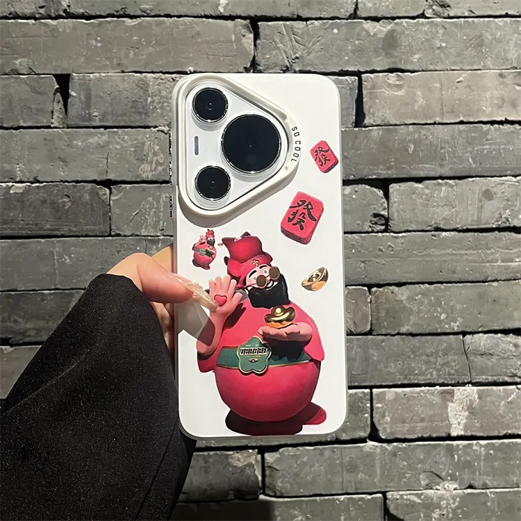 【华为专属】磨砂彩银手机壳适用p70pro/p60多巴胺新年款