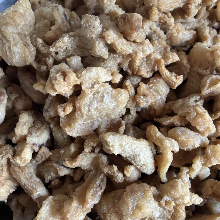 顺丰包邮：新鲜板油现榨油渣