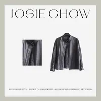 JOSIE CHOW【羊皮皮衣】秋冬女款时尚老钱高奢风皮衣外套。JC848167