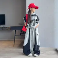 女童秋季套装2025新款女大童洋气运动服儿童韩系秋装休闲卫衣卫裤