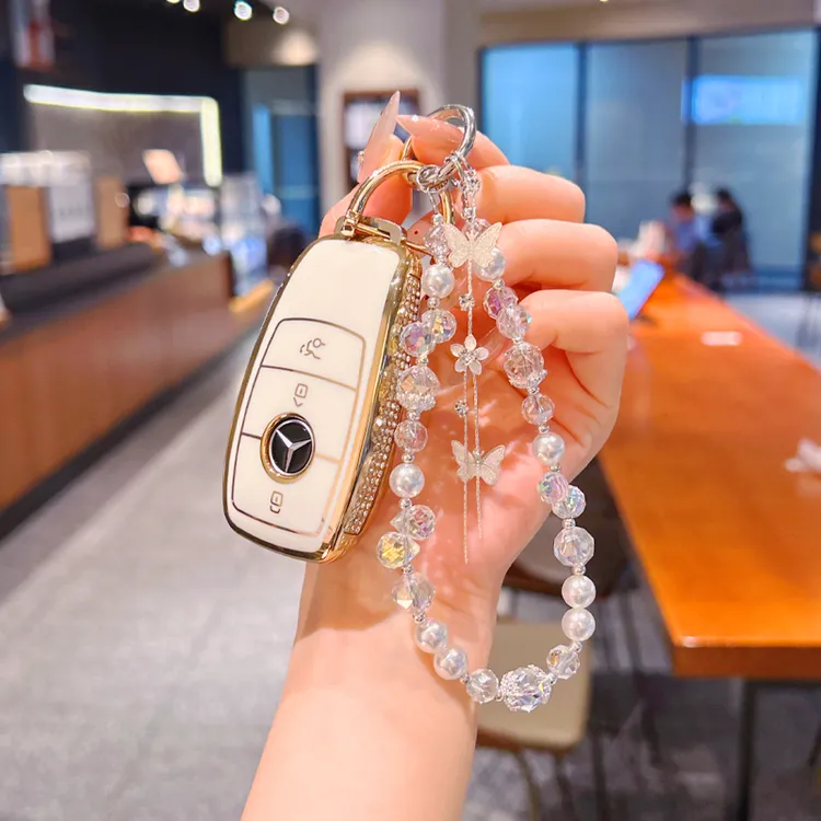 适用奔驰c260l钥匙套e300l车a200l壳glb220glc/gla扣gle350女EQAB