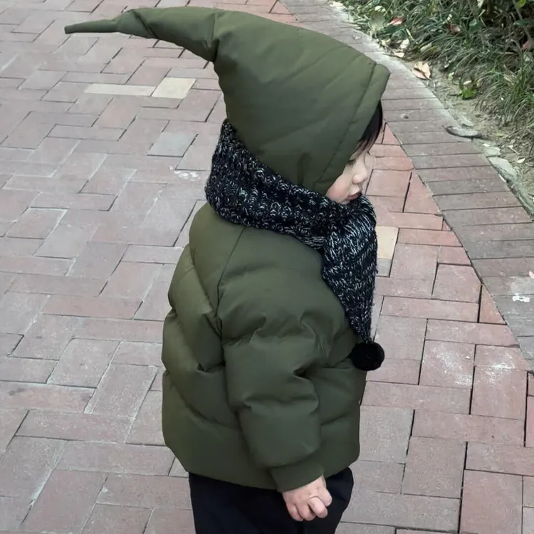 独角兽棉服儿童男女宝宝冬季保暖2025年新款洋气可爱