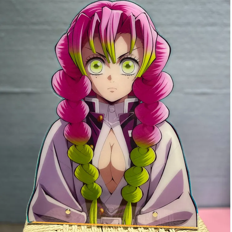 甘露寺蜜璃恋柱鬼灭之刃小芭内大立牌钥匙扣周边谷子同人谷冰箱贴