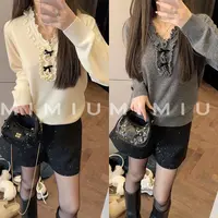 【mimius】喵喵 羊毛木耳边针织衫 WG11014