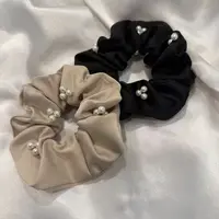 韩国 气质 小众 ins 手工 铆钉珠珠 发圈K666