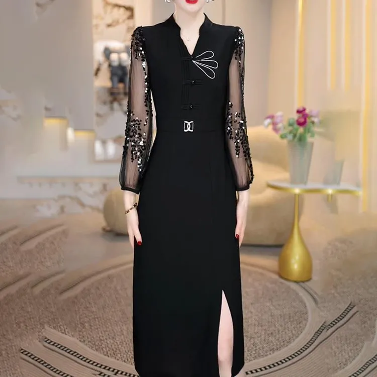 连衣裙2025新款女春夏今年流行十三行气质轻奢感绝美裙子