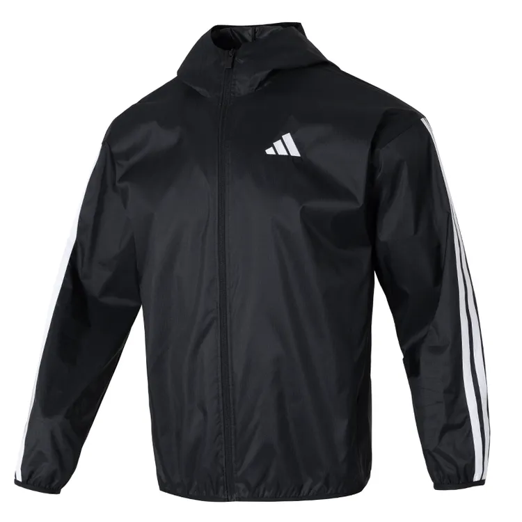 Adidas阿迪达斯M 3S WB Ripstop梭织连帽夹克男子休闲外套 IM7848
