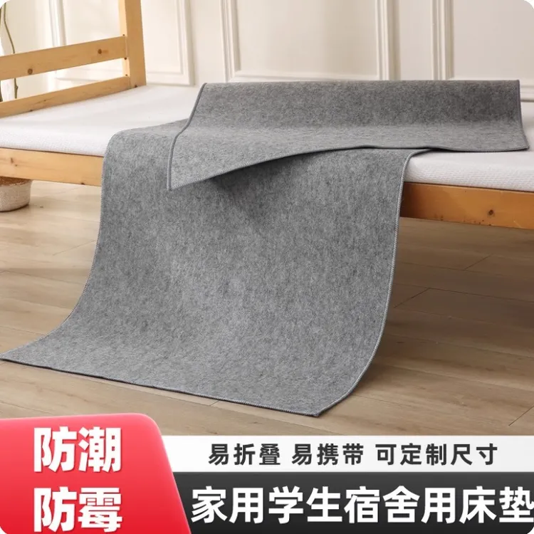 学生宿舍床垫吸湿成人床垫防潮垫用防湿防霉防螨虫隔湿毛毡垫子