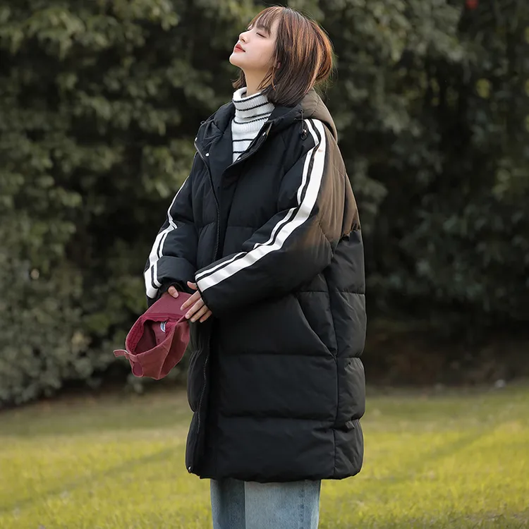 百搭潮流宽松时尚情侣休闲保暖棉衣