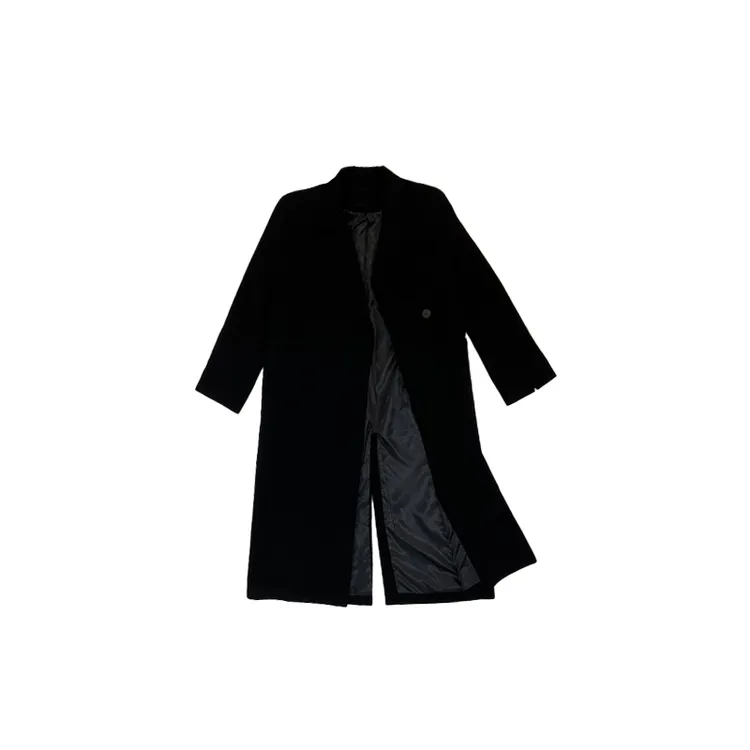 B-babes【旧时深秋】清-欧美风时尚百搭休闲微胖修身宽松大衣外套