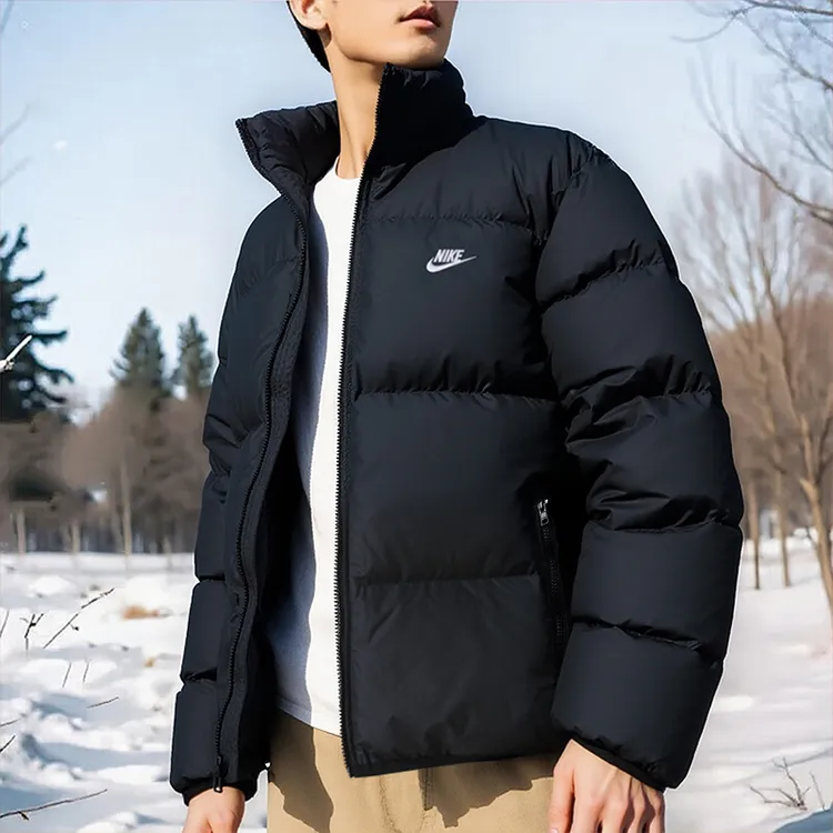 NIKE耐克羽绒服男士厚外套2025秋冬新款宽松运动服保暖棉羽IB2976