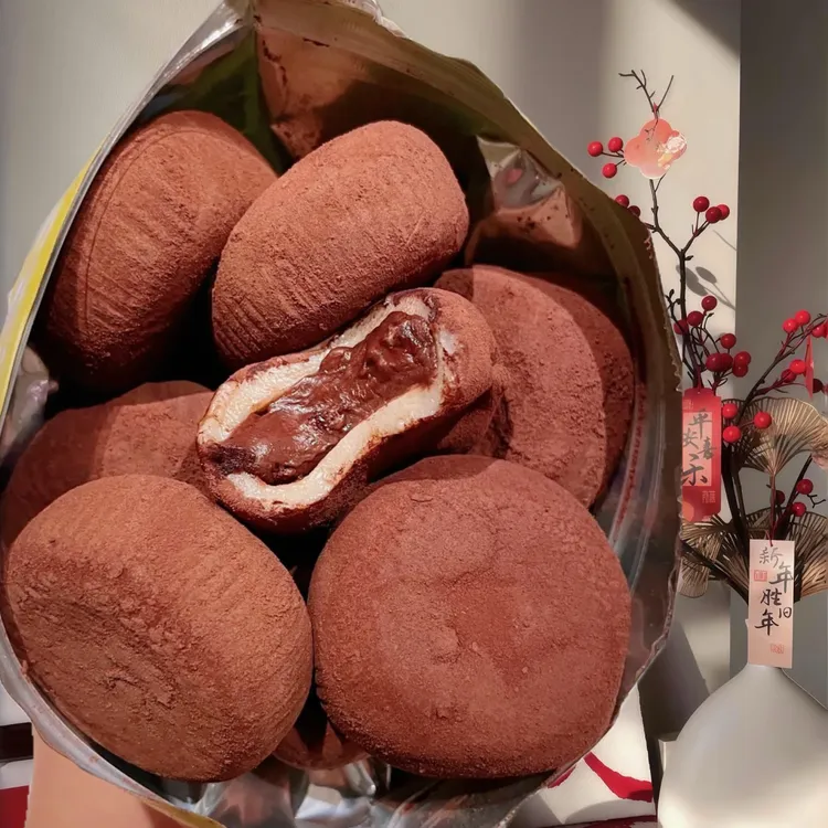 和风生巧福团巧克力生巧大福雪媚娘追剧必备零食休闲食品小吃解馋