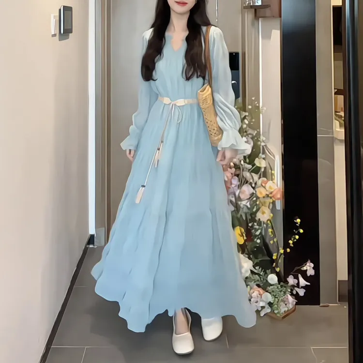 初秋气质公主风穿搭田园风胖mm法式有氧时尚秋季大码女装小众显瘦