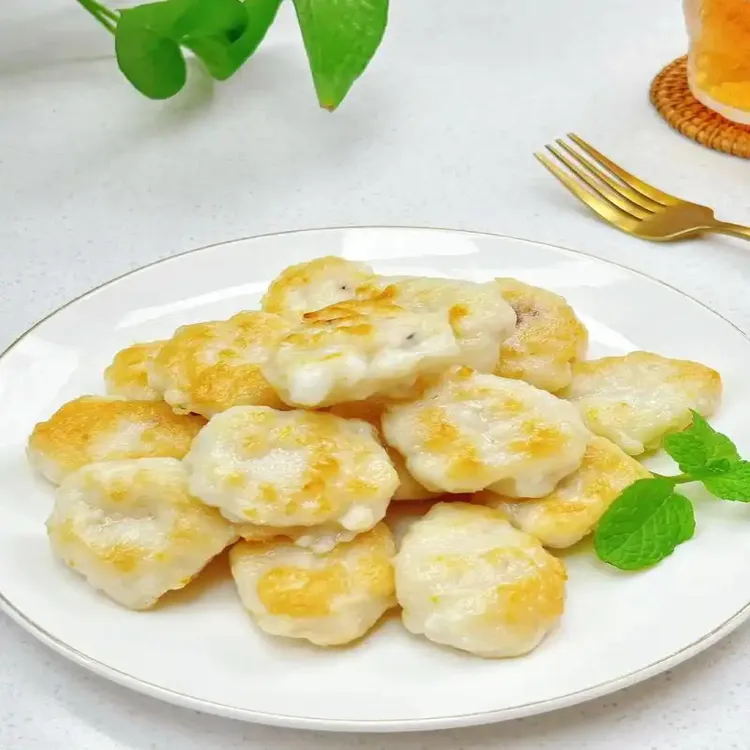 茂名电城非遗手打墨鱼饼大墨鱼颗8成肉含量（支持试吃一包）