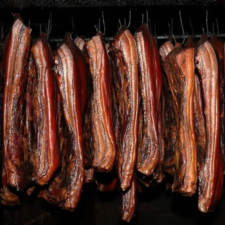 【助农甄选】正宗农家柴火烟熏五花肉腊肉土猪腊肉烟熏腊肉腌肉