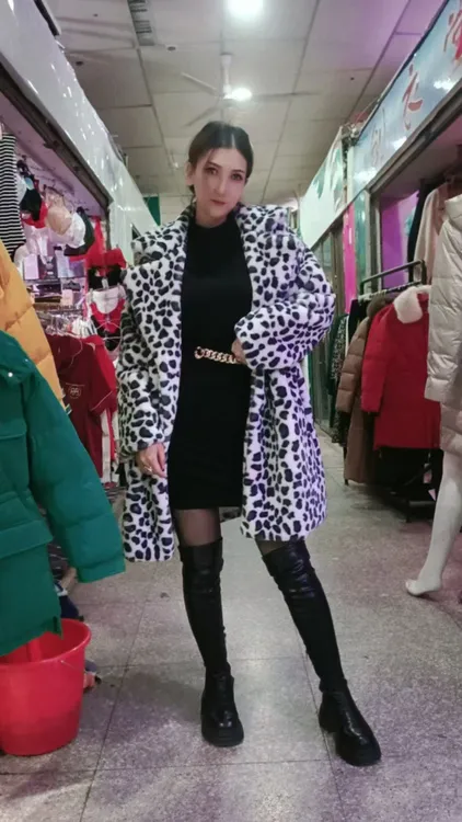 中长款外套加厚时尚冬季保暖女款