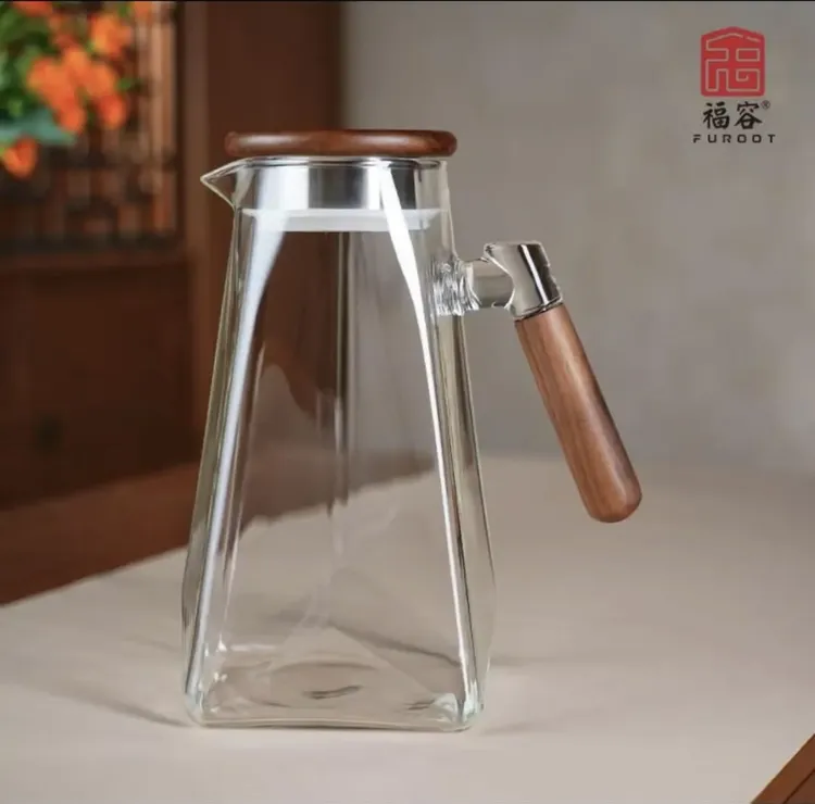 FURONT/福容 星钻冷水壶1800ml高颜值玻璃耐热果汁冷泡茶具大容量