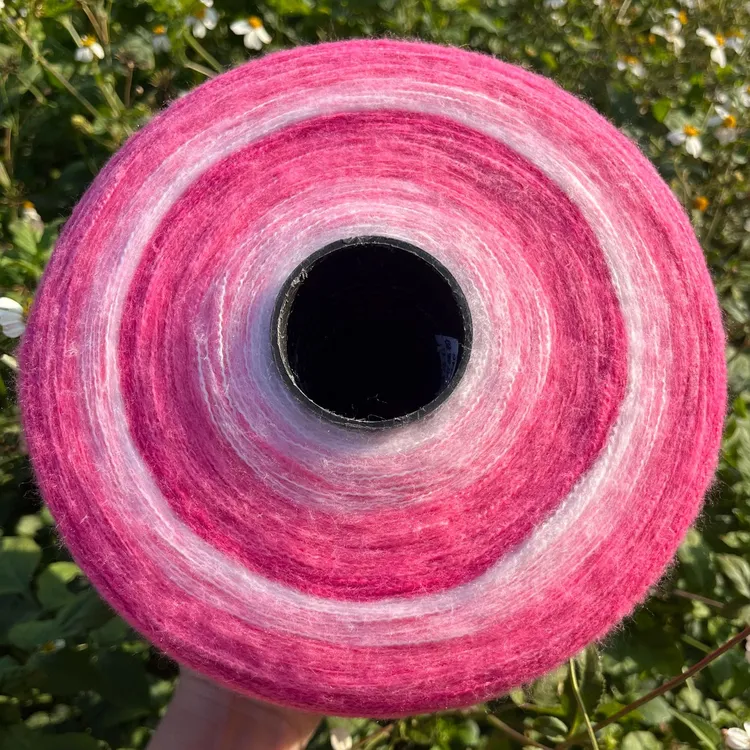 七星毯星星毯子钩织毛线包1500g网红同款长距离渐变鹿绒毛3股