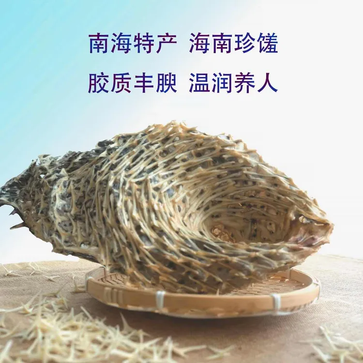 海南深海刺龟鱼皮干天然煲汤食材海产干货散装称重