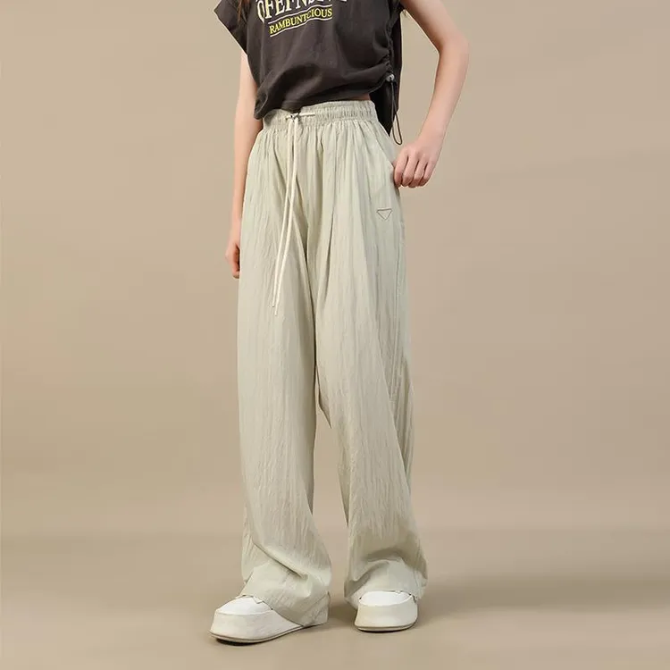 新品童装女童速干裤夏装2025新款儿童夏天大童薄款休闲裤夏季