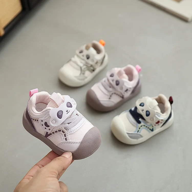 婴幼儿软底学步鞋秋季新款男女宝宝透气防滑小童运动鞋关键机能鞋
