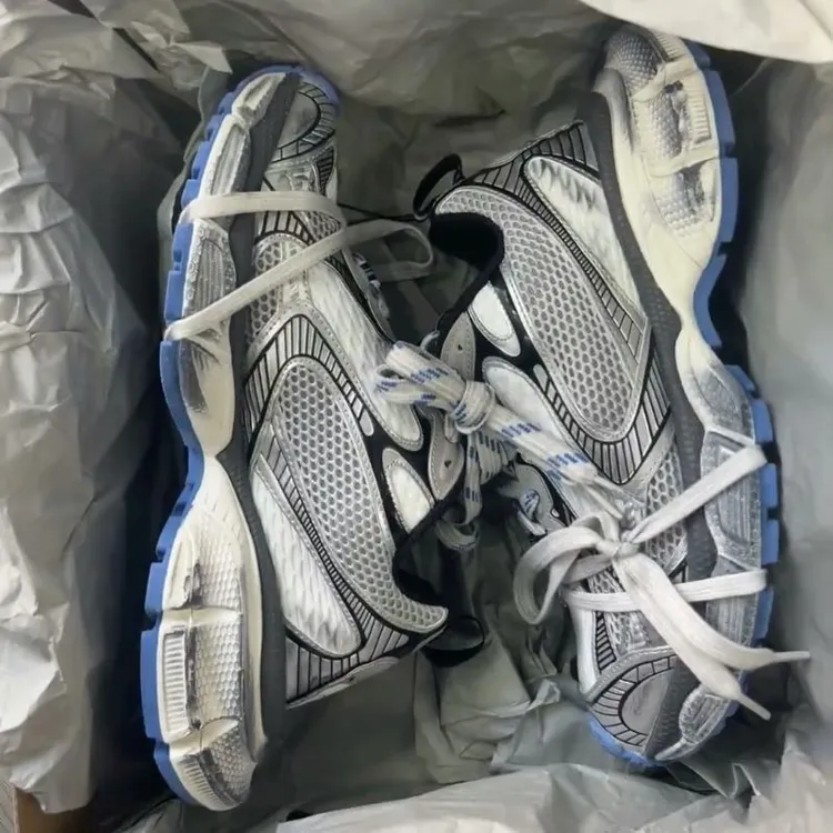 “魔力版”莆田3xl老爹鞋2025巴家男女厚底网面时尚休闲莆田鞋业