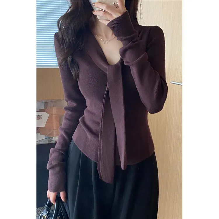 【万达撤柜】众打底衫女秋冬胖200斤修身显瘦百搭长袖别致上衣