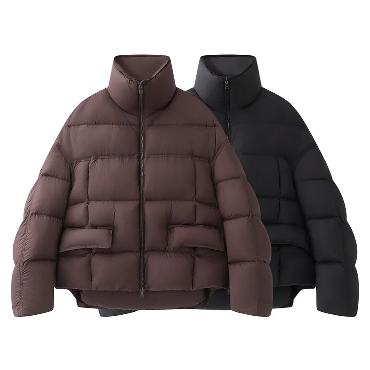 艾家新款立领学院风拉链常规款拉炼宽松潮流情侣百搭时尚休闲4141