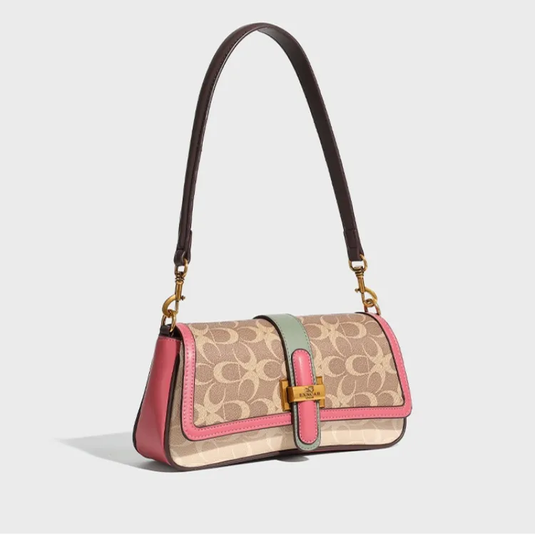 小众洋气印花法棍包女2025新款高级感单肩腋下包轻奢时尚百搭女包