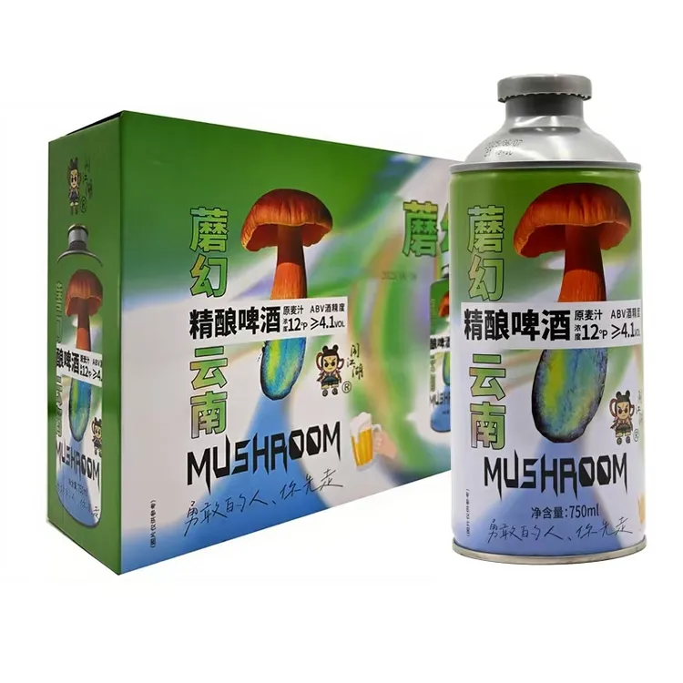 云南见手青精酿啤酒750毫升勇敢的人你先走