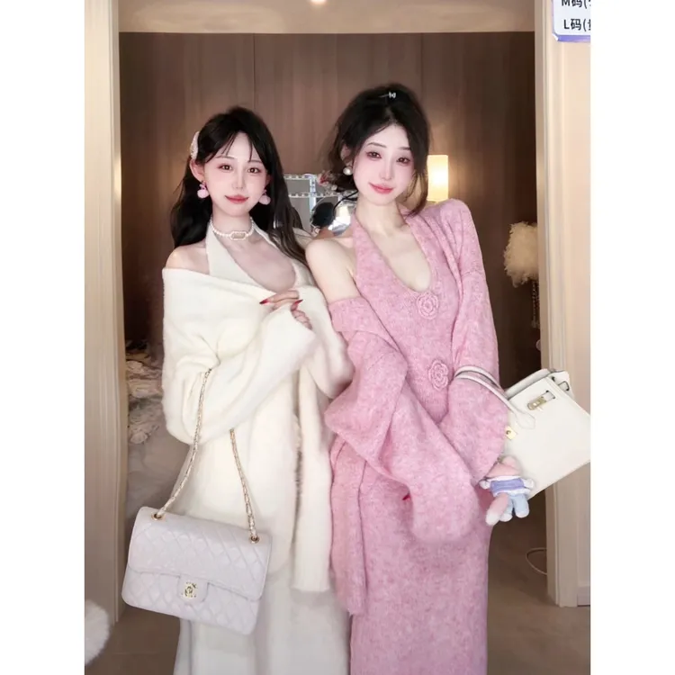 【雅乔定制】现货 懒人套装3.0含羊毛针织外套三件套DYJJ-24110646