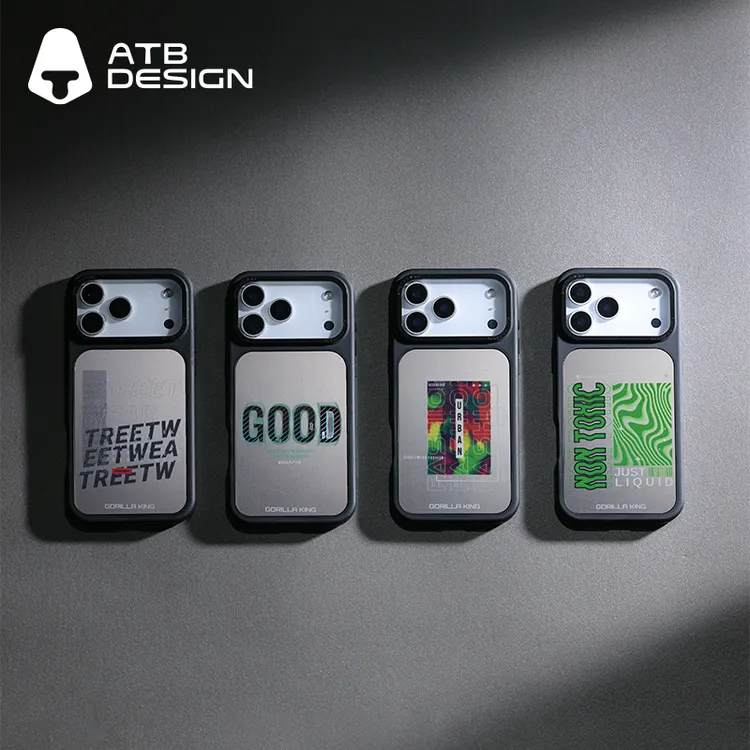 ATB DESIGN适用苹果17/16潮牌系列创意随心换背板手机壳磁吸防摔！
