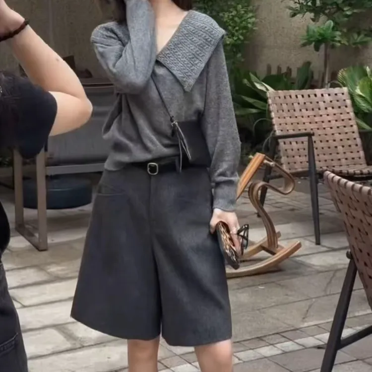 新款简约清新百搭时尚潮流减龄大码女装
