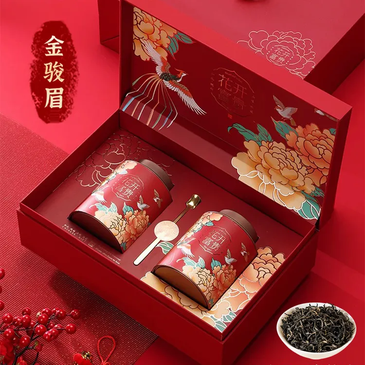 礼盒装浓香型金骏眉红茶叶正宗花果蜜香武夷山桐木关口粮2025新茶