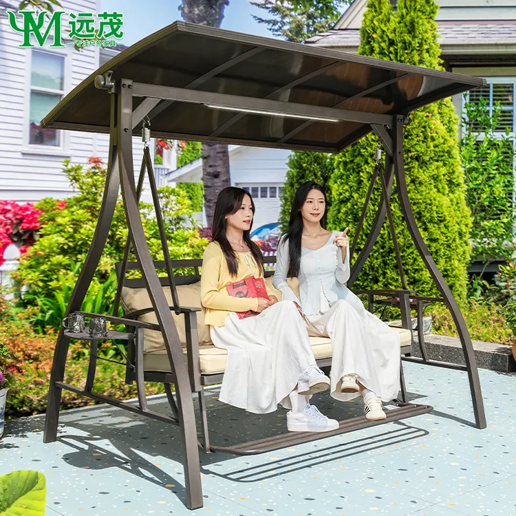 【远茂品牌】室外高档秋千摇椅防水防晒庭院花园室外多功能摇椅吊床