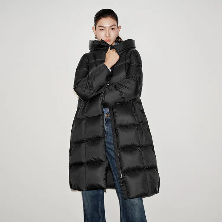 【羽绒服】【商场同款新品】艾诺丝雅诗 H型长款羽绒服  AR004166