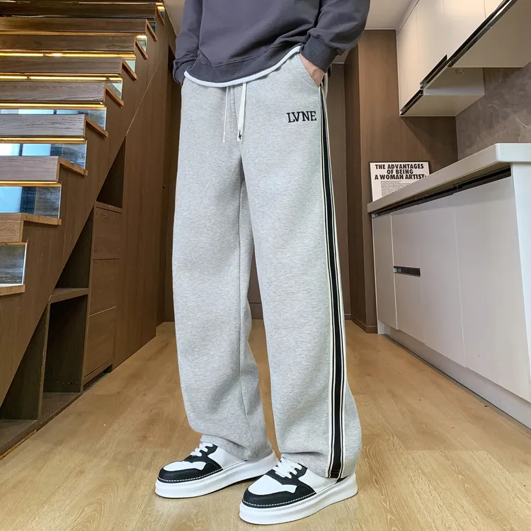 【非二次销售】华棉休闲裤中腰长裤宽松休闲男生裤子秋季韩版宽松