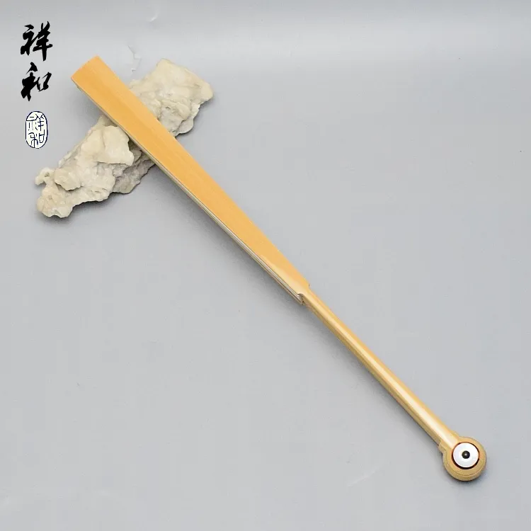 玉竹和尚头文玩折扇琴式圆头贴梁刮宓老师傅苏工国潮风中式伴手礼