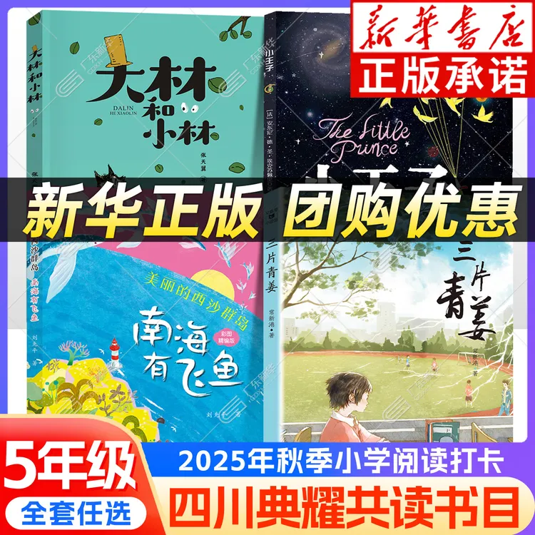 2025秋四川典耀共读五年级课外阅读 三片青姜美丽的西沙群岛