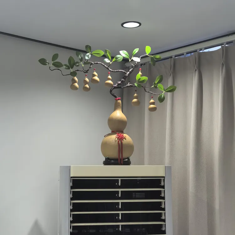 一个葫芦七个娃天然虎皮居家卧室办公室装饰吉祥寓意适合乔迁礼物