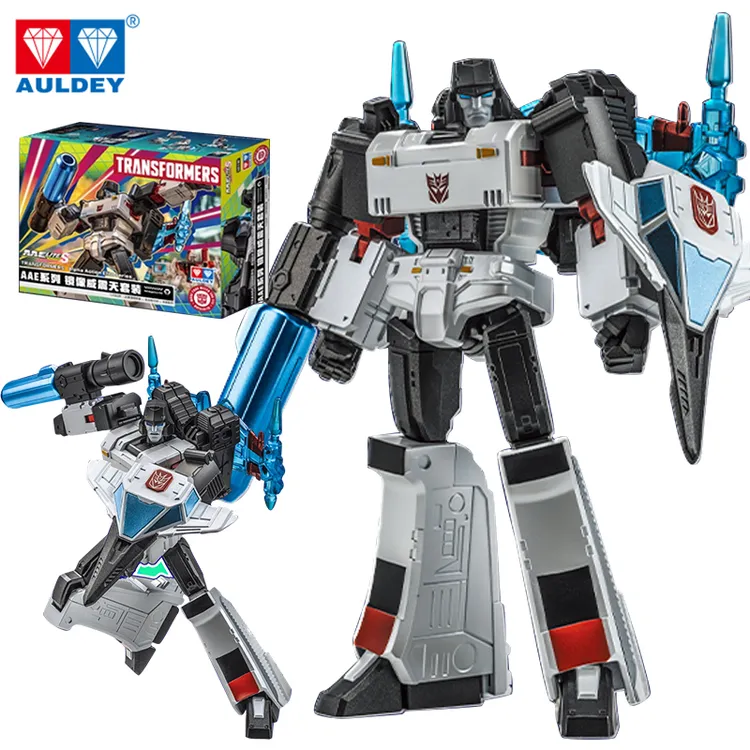 奥迪双钻变形金刚AAE变形金刚玩具G1经典镜像威震天正版手办男孩