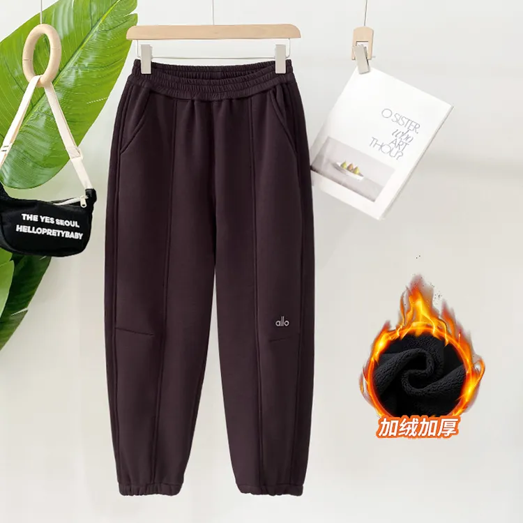 胖男孩加绒裤加肥加大加厚运动裤胖孩子童装大码休闲长裤G4KZ1933