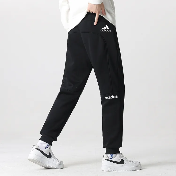 阿迪精选春秋季新款休闲裤男女薄款收口小脚运动裤休闲时尚卫裤