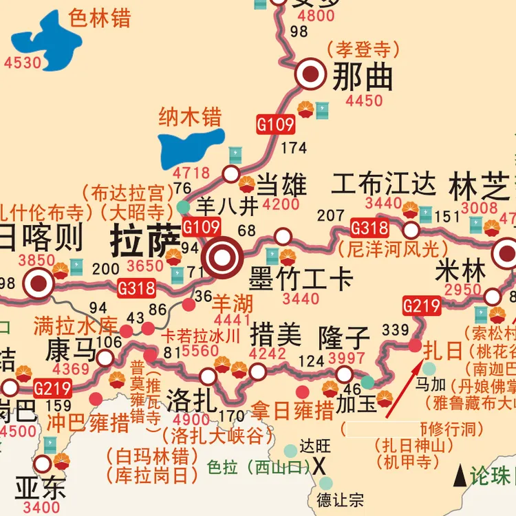 环中国自驾攻略图g219国道旅游环游中国地图边境线大环线g331新版