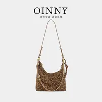OINNY-【入秋好物】复古时尚感皮反绒手提单肩饭盒托特包5846-