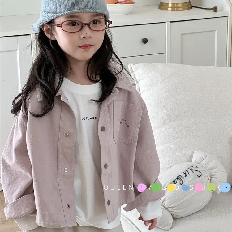 女厚款休闲夹克POLO领翻领春秋季风格单排扣百搭外套韩版时尚时髦