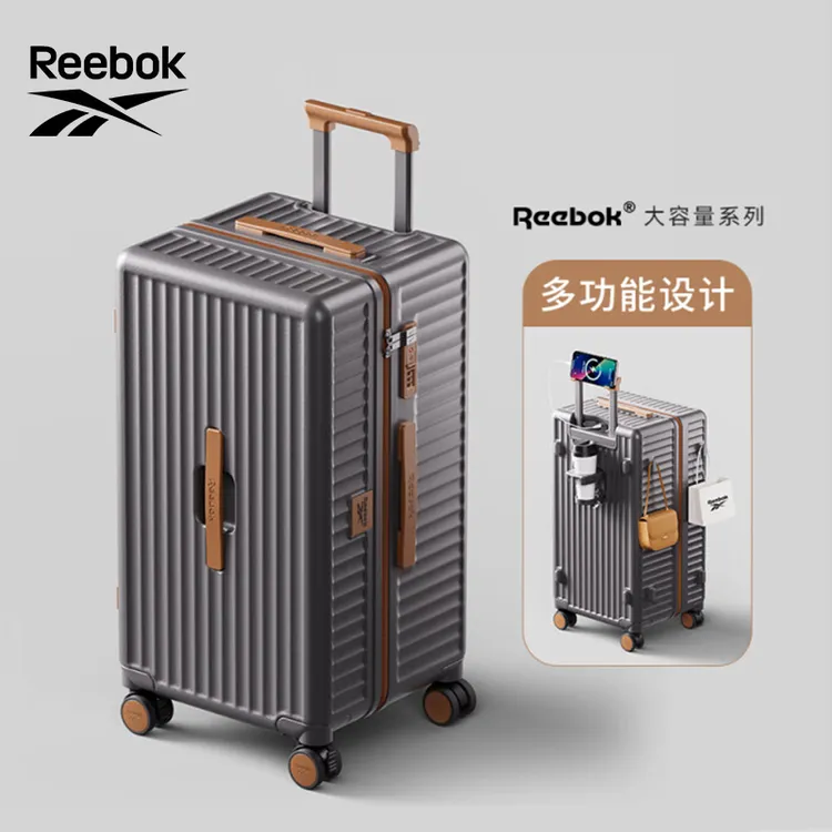 Reebok/锐步行李箱旅行箱大容量拉杆箱大学生箱包男女轻便拉链箱