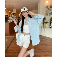 胖mm2025早秋季新款薄款防晒气质休闲衬衫外套宽松显瘦别致上衣