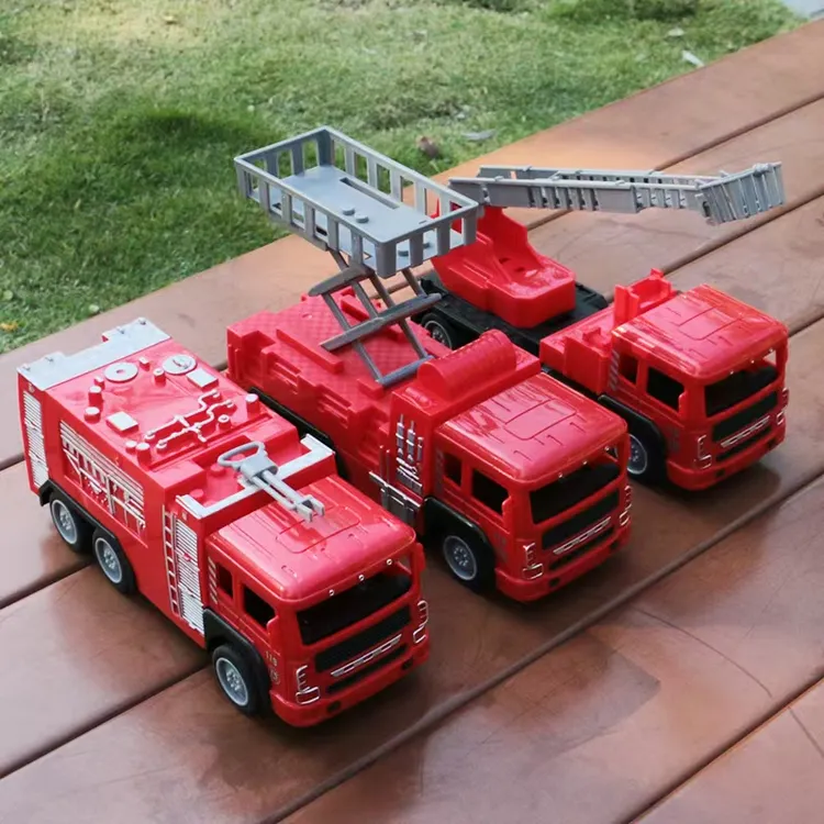 婕贝星大号消防车儿童玩具云梯车滑行升降车小汽车男孩礼物3岁