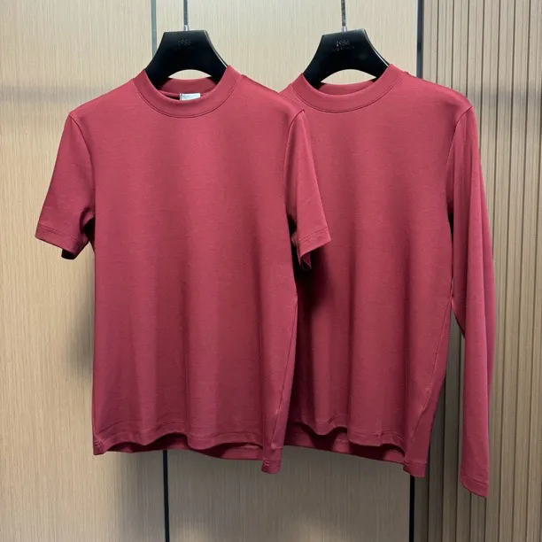 【爵派尔新年款】男士新款高品质百搭净版纯色打底T恤